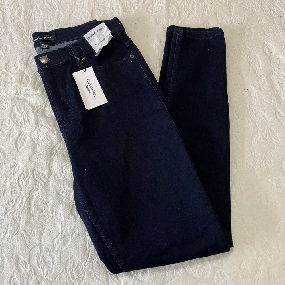 Calvin Klein Jeans Super High Rise Jegging Size 10/30
